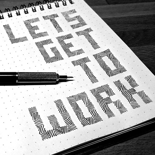 Let's Get To Work sketch